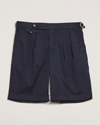  Cotton Chino Shorts Navy