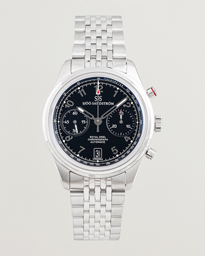  Royal Steel Chronograph 40mm Black Dial