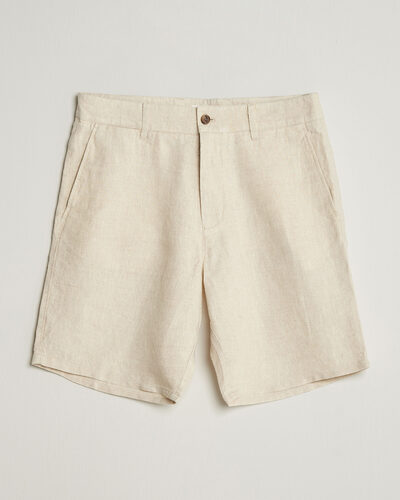 NN07 Aden Linen Shorts Oat
