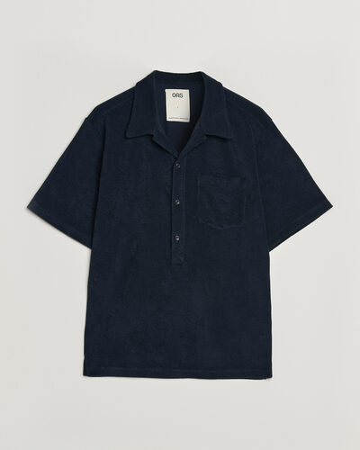 OAS Novo Regular Fit Terry Polo Dark Blue