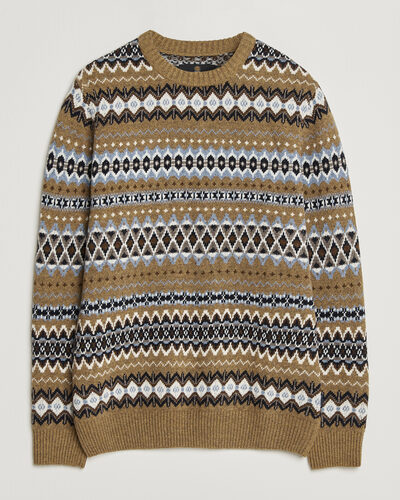 Barbour Lifestyle Case Fairisle Crew Trench