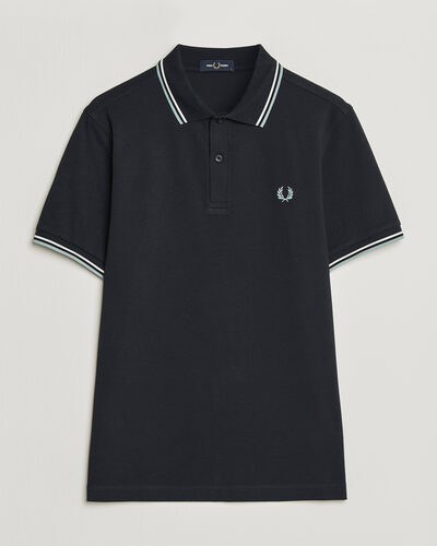 Fred Perry Twin Tipped Polo Shirt Navy