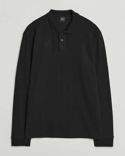 BOSS ORANGE Petempesto Polo Sweater Black