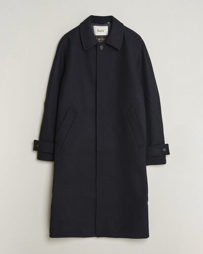 Forét Pine Wool Coat Navy