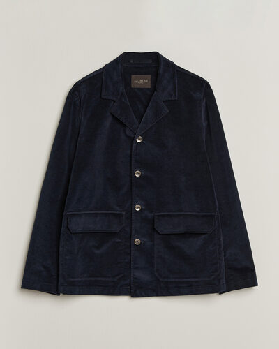 Incotex Corduroy Sports Jacket Navy