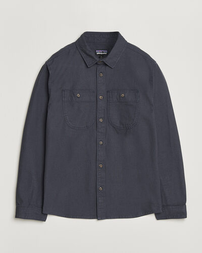Patagonia Point Reyes Canvas Shirt Smolder Blue