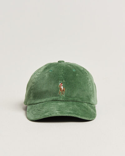 Polo Ralph Lauren Corduroy Cap Meadow Green