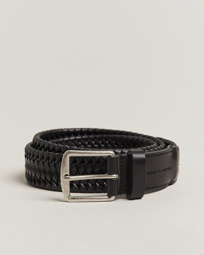 Tiger of Sweden Braidant Braided Belt Black