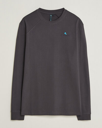 Klättermusen Root Long Sleeve Logo T-Shirt Raven