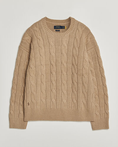 Polo Ralph Lauren Exploded Cabel Sweater Camel Melange