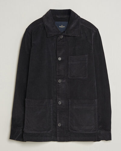 Morris Fenix Cord Shirt Jacket Blue