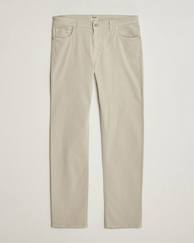 Morris James Brushed 5-Pocket Pant Khaki