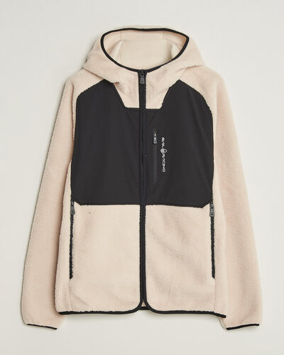 Sail Racing Patrol Pile Full Zip Hoodie Ivory
