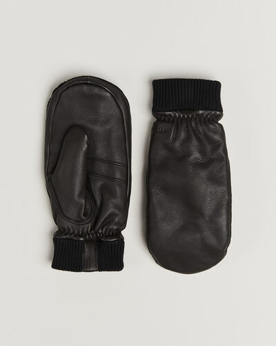 Hestra Tore Deerskin Primaloft Lined Mitt Black