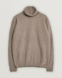 Valstar Ribbed Cashmere Rollneck Taupe L