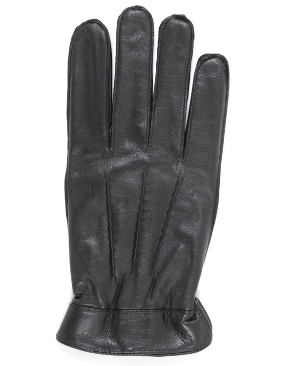 Herre | Gents Glove Plain Black | Amanda Christensen | Gents Glove Plain Black
