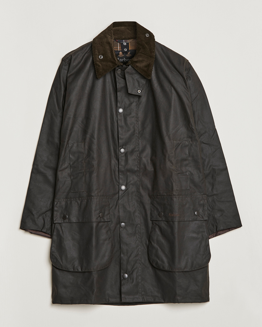 Barbour Lifestyle Classic Northumbria Jacket Olive - CareOfCarl.dk