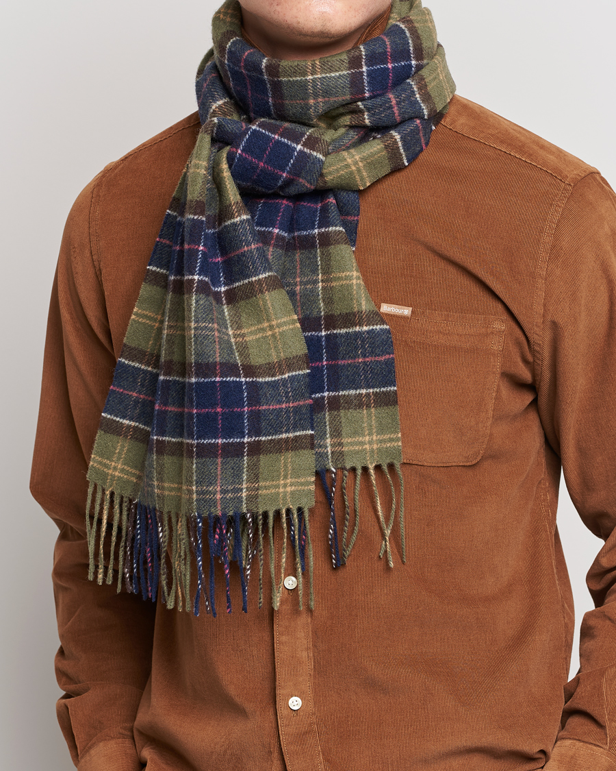 Herre | The Classics of Tomorrow | Barbour Lifestyle | Tartan Lambswool Scarf Classic