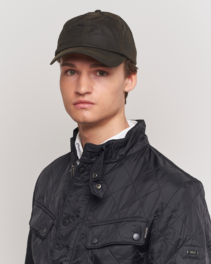 Herre | Tilbehør | Barbour Lifestyle | Wax Sports Cap Olive