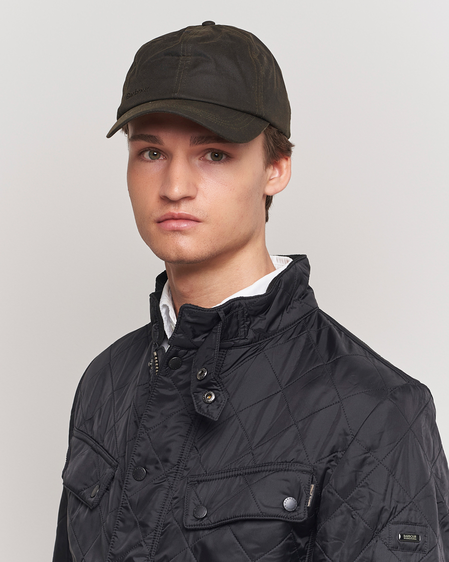 Herre | The Classics of Tomorrow | Barbour Lifestyle | Wax Sports Cap Olive