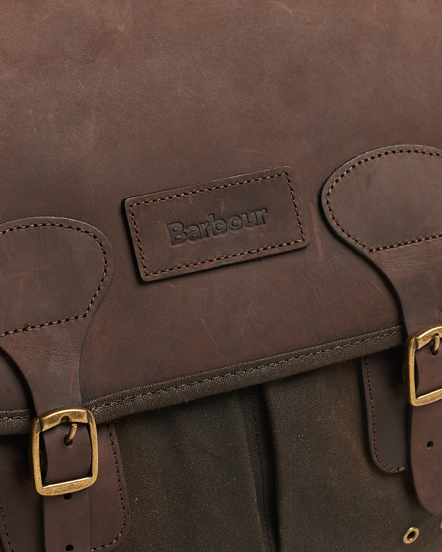 Herre | Tasker | Barbour Lifestyle | Wax Leather Tarras Olive
