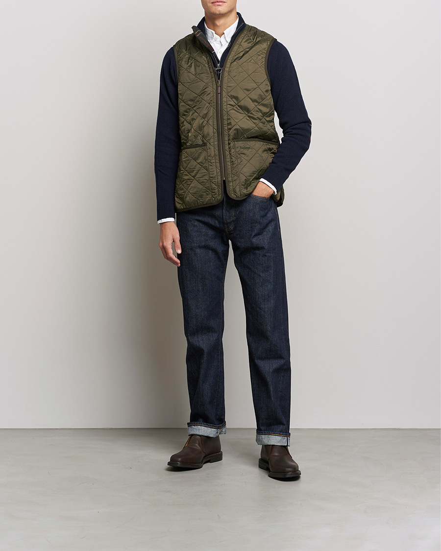 Herre | The Classics of Tomorrow | Barbour Lifestyle | Quilt Waistcoat/Zip-In Liner Olive