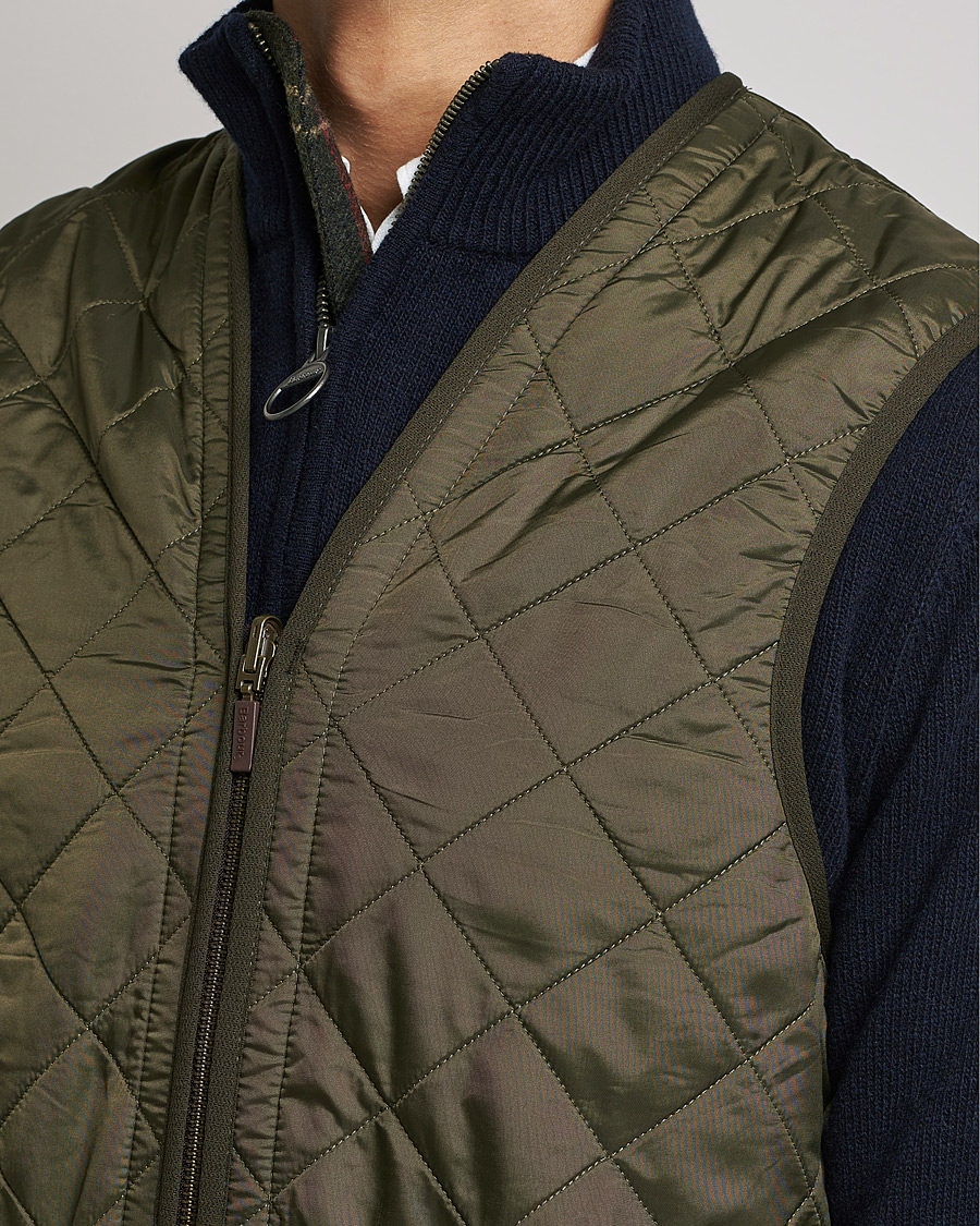 Herre | Veste | Barbour Lifestyle | Quilt Waistcoat/Zip-In Liner Olive