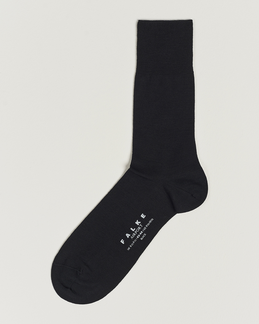 Herre | Strømper | Falke | Airport Socks Black
