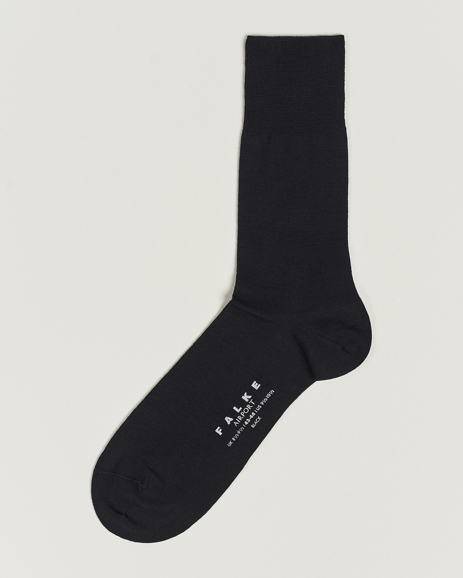 Herre | Undertøj | Falke | Airport Socks Black