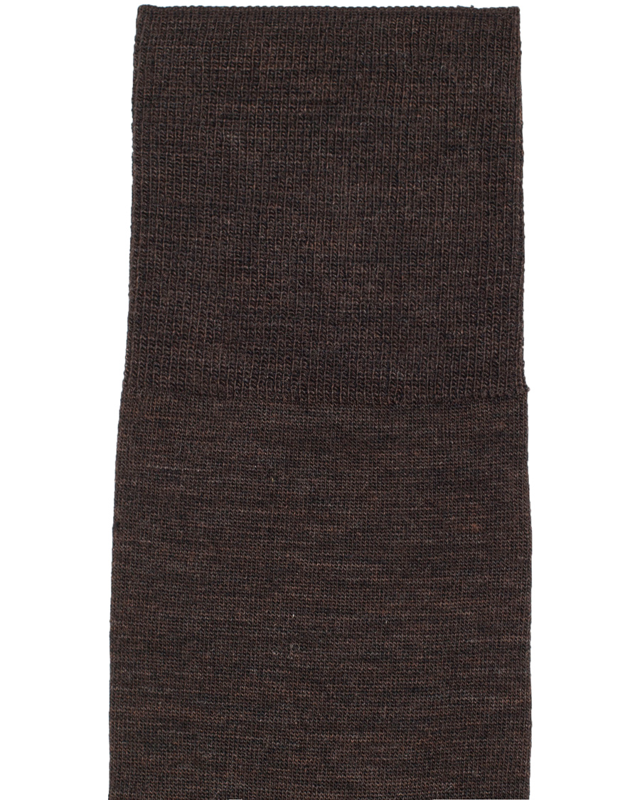 Herre | Undertøj | Falke | Airport Socks Dark Brown Melange