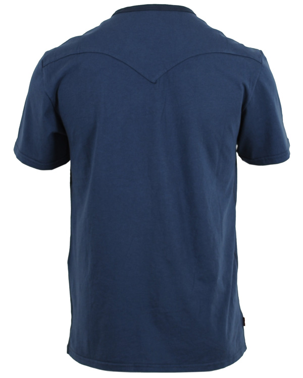 Herre | T-Shirts | Levi's | Levis Feel Good Poster Tee Alpha Blue