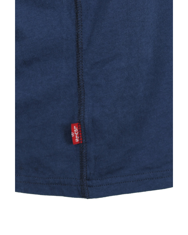 Herre | T-Shirts | Levi's | Levis Feel Good Poster Tee Alpha Blue