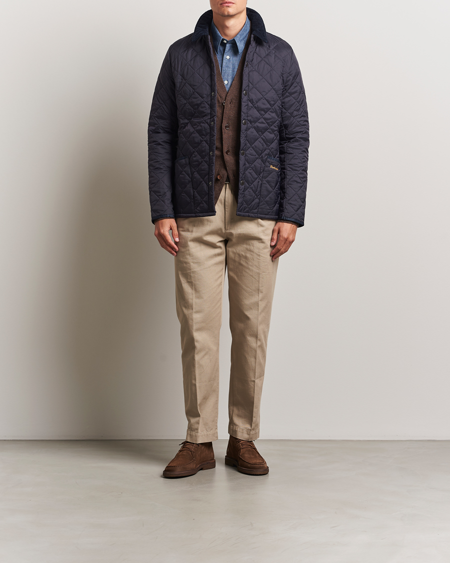 Herre | Jakker | Barbour Lifestyle | Heritage Liddesdale Jacket Navy