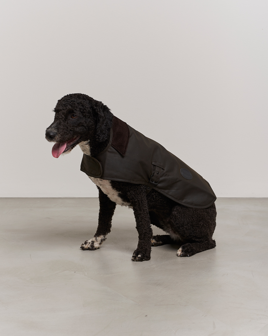 Herre | Udsalg | Barbour Lifestyle | Classic Wax Dog Coat Olive