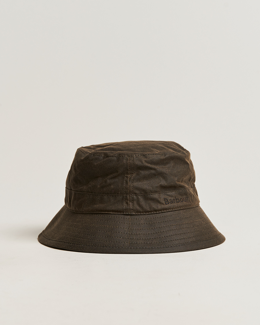 Herre | Hatte & kasketter | Barbour Lifestyle | Wax Sports Hat Olive
