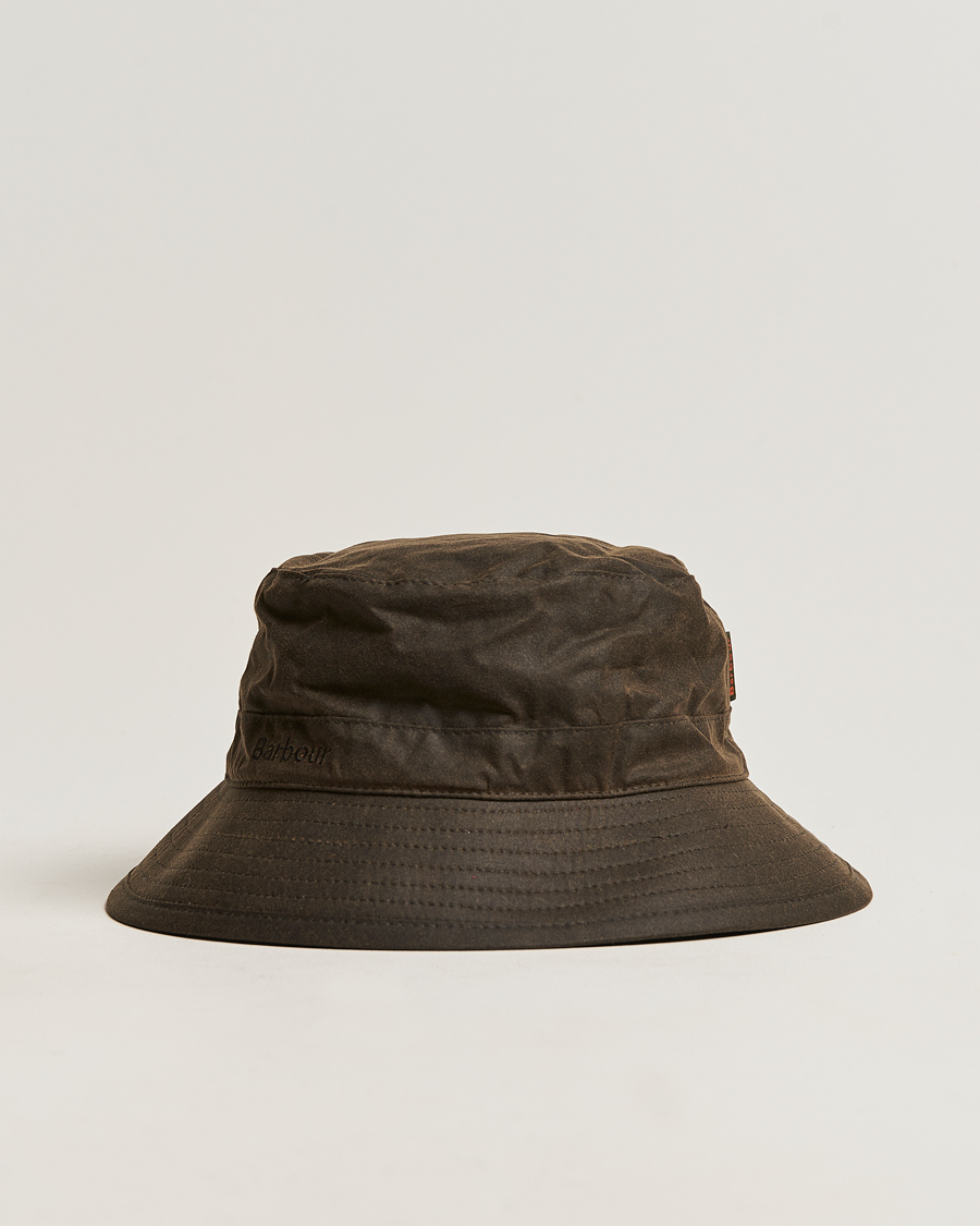 Herre | Hatte & kasketter | Barbour Lifestyle | Wax Sports Hat Olive
