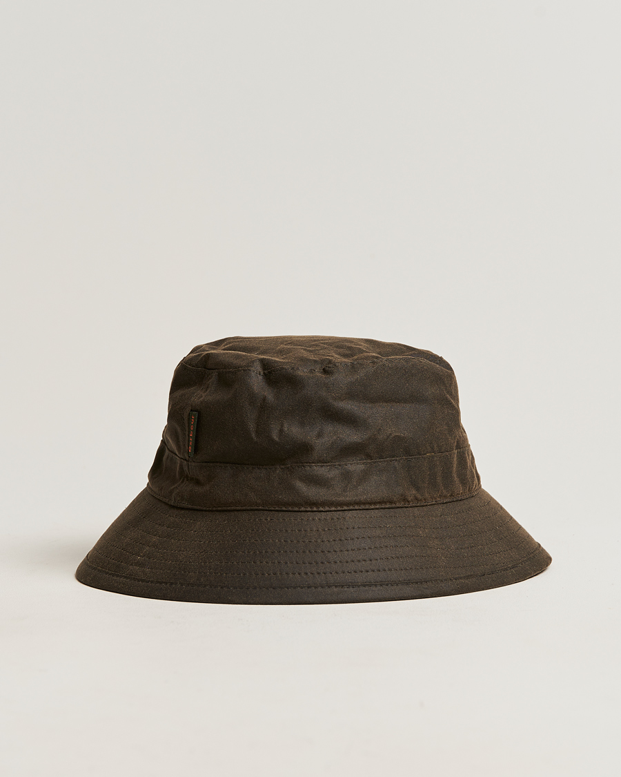 Herre | Hatte & kasketter | Barbour Lifestyle | Wax Sports Hat Olive