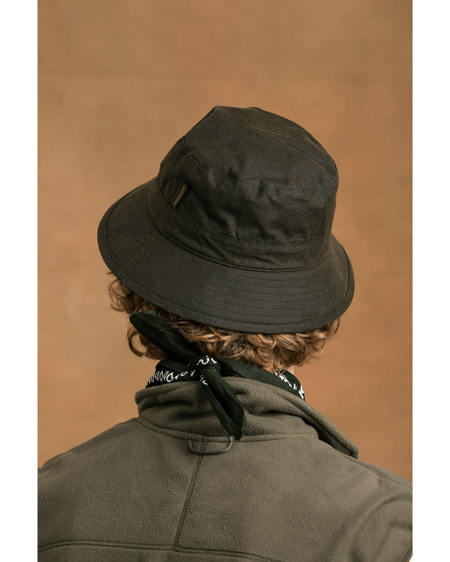 Herre | Hatte & kasketter | Barbour Lifestyle | Wax Sports Hat Olive