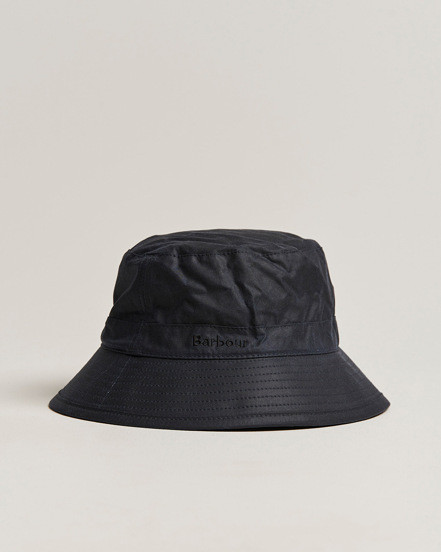 Herre | Hatte & kasketter | Barbour Lifestyle | Wax Sports Hat Navy
