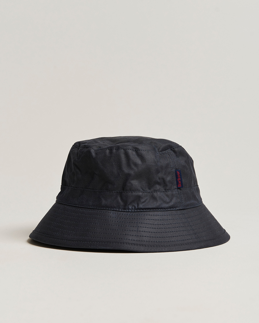 Herre | Hatte & kasketter | Barbour Lifestyle | Wax Sports Hat Navy