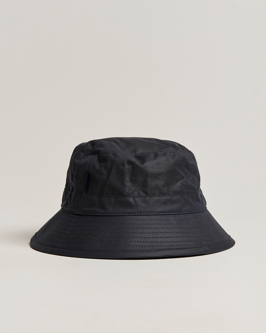 Herre | Hatte & kasketter | Barbour Lifestyle | Wax Sports Hat Navy