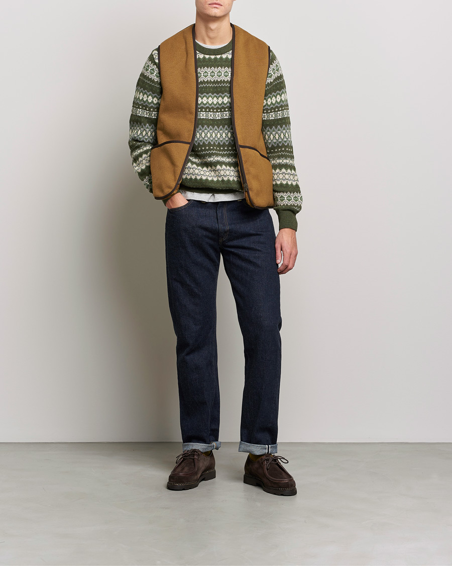 Herre |  | Barbour Lifestyle | Warm Pile Waistcoat Zip-In Liner Brown