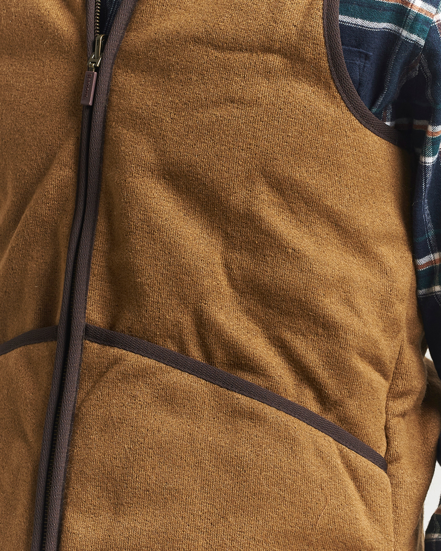 Herre | Veste | Barbour Lifestyle | Warm Pile Waistcoat Zip-In Liner Brown