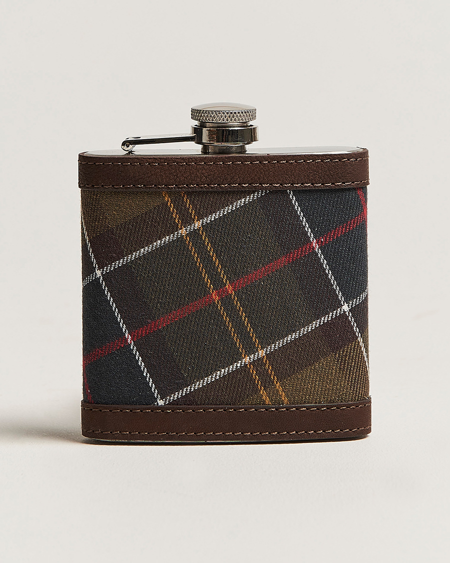 Herre | Barbour Lifestyle Classic Hip Flask Brown | Barbour Lifestyle | Classic Hip Flask Brown