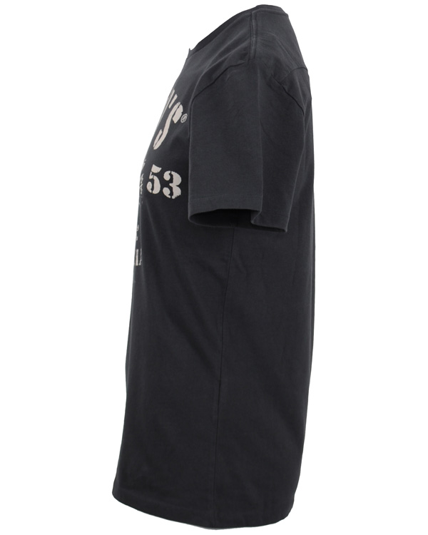 Herre | T-Shirts | Levi's | Levis SS Eagle 53 Logo Tee Coal