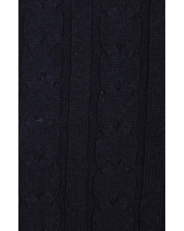 Herre | Trøjer | Morris | Biarritz Cable Pullover Navy