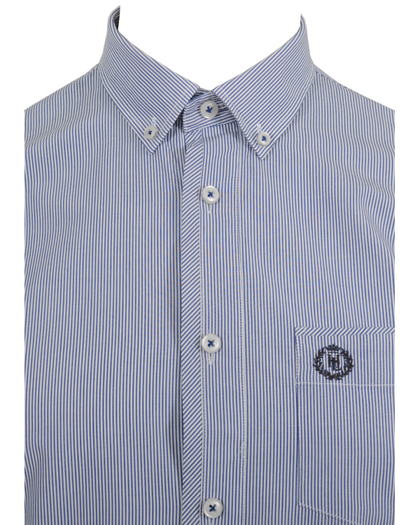 Herre | Skjorter | Henri-Lloyd | Henri Lloyd Stornoway Custom LS Skjorta Pacific