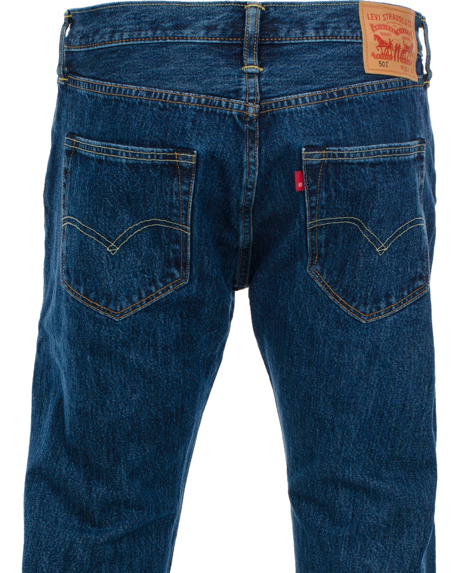 Herre | Jeans | Levi's | Levis 501 Button Fly Jeans Stonewash W34L32
