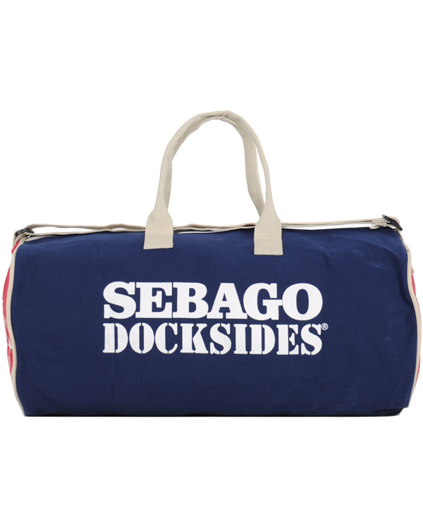 . räffla högtalare Sebago Dockside Sailor Bag Navy/Red hos CareOfCarl.dk.