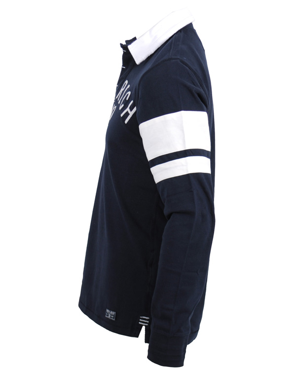 Herre | Trøjer | Woolrich | Logo Rugby Navy